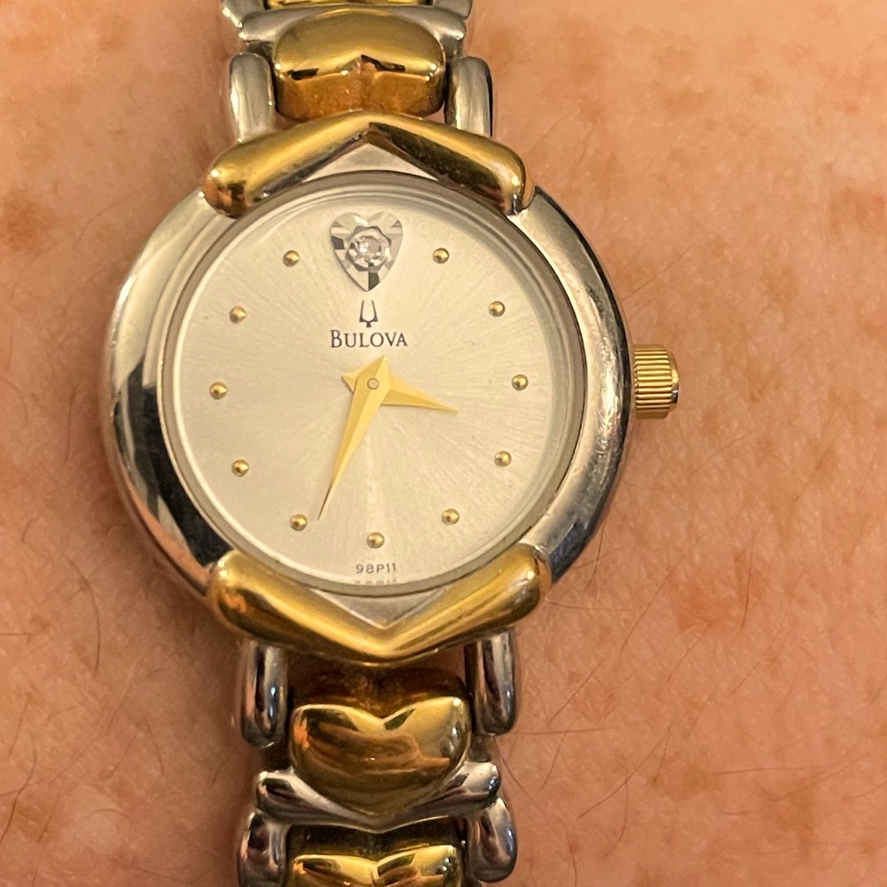 Bulova Vintage Style Women’s Two-Tone Bracelet Watch